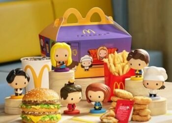 McDonald’s у Дніпрі запускає ностальгію: фігурки «Друзів» на обмежений час