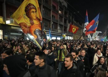 У Белграді пройшли багатотисячні протести проти репресій в університетах