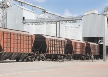 “Укрзалізниця” подсчитывает убытки: экспорт зерна через западные границы упал на 8%