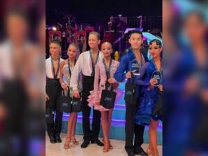 Юна спортсменка з Дніпра — призерка престижного турніру з бальних танців