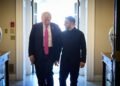 Встреча Зеленского и Трампа длилась почти час, был и короткий тет-а-тет
