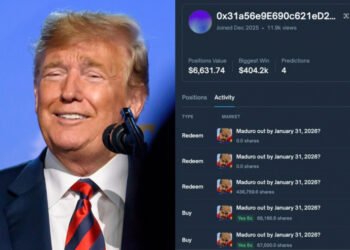 Неизвестный заработал $400 000 на “операции Трампа” в Венесуэле — с новосозданным аккаунтом Polymarket