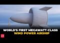 Китай испытал первую в мире летающую ветротурбину на 3 МВт: она обеспечивает энергией дом на 2 недели