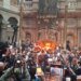Благодатний вогонь зійшов у Єрусалимі – як це було