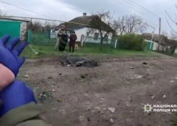 Нацполіція показала відео евакуації тіл загиблих із прифронтової Синельниківщини