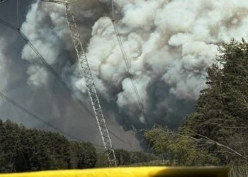 Горить зона відчуження: чи є загроза для Дніпра та області