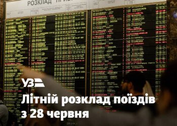 В Україні з 28 червня буде діяти літній розклад поїздів: що зміниться