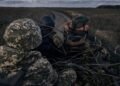 Украинские военные с роботом зачистили село на Харьковщине (видео)