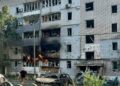 Вибух і полум’я у багатоповерхівці: рф атакувала Павлоград, є жертва