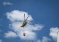 На Київщині з авіацією продовжують ліквідовувати наслідки удару рф по логістичних об'єктах