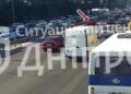 Небезпечний ранок у Дніпрі: три ДТП паралізували рух на жвавих ділянках міста