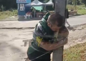 Шокуючий самосуд у Дніпрі: чоловіка примотали до стовпа після інциденту в супермаркеті