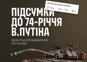 Мінус 1 690 військових до дня народження: Генштаб привітав путіна з 74-річчям